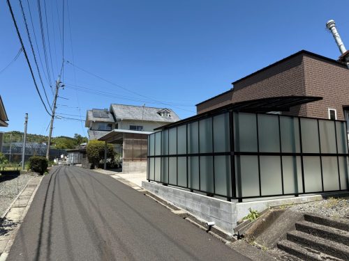 西側道路(周辺)
